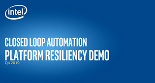 Closed Loop Automation - Telemetry Aware Scheduler for Service Healing and Platform Resilience Demo